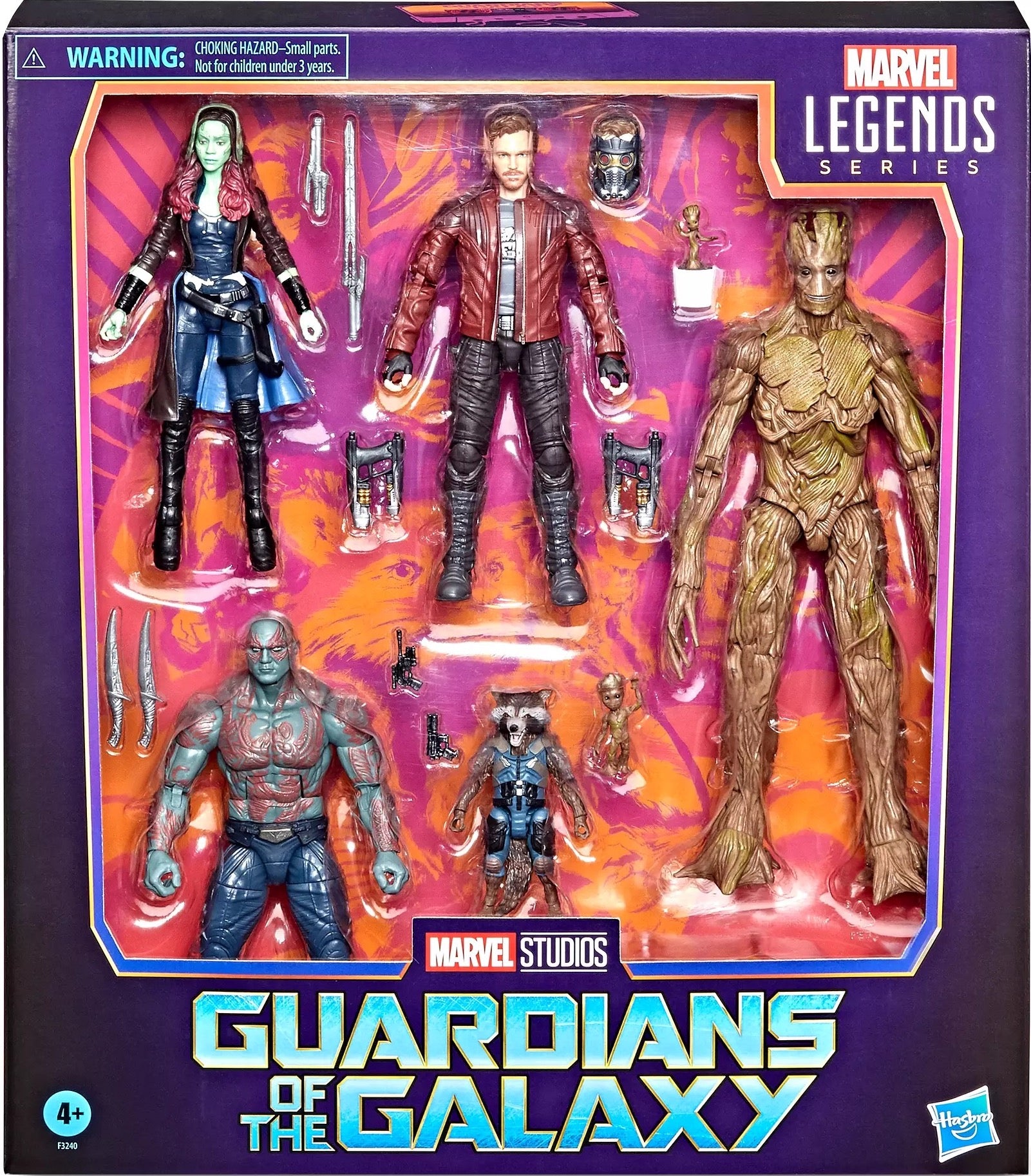 Marvel Legends Guardians 5 Pack